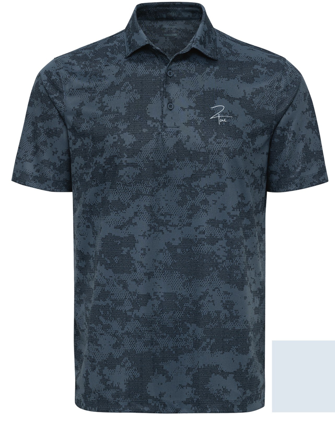 Navy 2Tone Polo